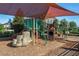 Community playground featuring climbing structures, tunnels, and slides for hours of fun and entertainment at 709 Blackstone St, Minneola, FL 34715