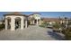 Stunning aerial view of community grounds complete with lush landscaping, walking paths and resort-style amenities at 1432 Rolling Fairway Dr, Davenport, FL 33896
