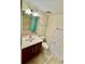 Bathroom featuring a vanity with a sink, toilet, and tub-shower combination at 1916 Conway Rd # 11, Orlando, FL 32812