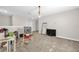 Large bonus room with carpeted floor and light fixture at 204 Taft Dr, Davenport, FL 33837