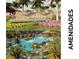 Cascades community sign and resort-style pool area for residents at 2755 Gentle Rain Dr, Davenport, FL 33837