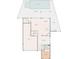 First floor blueprint featuring a living room, dining room, and kitchen at 3010 Camden Way, Davenport, FL 33837
