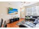 Comfortable living room with a large TV and a plush sectional sofa, great for relaxing at 4002 San Gallo Dr # 106, Kissimmee, FL 34741
