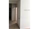 Hallway showing carpet, wall-mounted lighting, a closet door, and views into other rooms at 9061 Lee Vista Blvd # 1303, Orlando, FL 32829