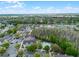 A scenic view of townhomes surrounded by lush trees, a playground, and a sparkling blue pool at 2200 San Vittorino Cir # 105, Kissimmee, FL 34741