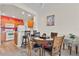 Dining area with seating for four, located adjacent to the kitchen, offers convenient serving at 2200 San Vittorino Cir # 105, Kissimmee, FL 34741