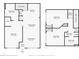 Detailed floor plan showcasing the layout of this two-story home at 2200 San Vittorino Cir # 105, Kissimmee, FL 34741