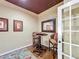 A comfortable sitting area featuring stylish furnishings and décor creating a relaxed atmosphere at 2340 Palm Tree Dr, Kissimmee, FL 34759