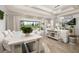 Elegant dining area with open access to the living room and backyard views at 2719 River Creek Ln, St Cloud, FL 34771