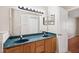 Bathroom with double sink vanity and large mirror at 2804 Latter Day Ct, St Cloud, FL 34769