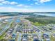 Areal view of the neighborhood and surrounding area at 3005 Crispin Cir, Harmony, FL 34773