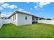 Well maintained backyard with privacy fence at 3005 Crispin Cir, Harmony, FL 34773