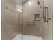 Modern shower with a glass enclosure and stylish tile at 304 Acadia Ln, Celebration, FL 34747