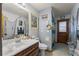 Cozy bathroom with nautical decor and plenty of space at 3161 Appaloosa Ct, Kissimmee, FL 34746