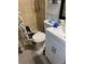 Cozy bathroom features a shower with Parisian-themed curtain and white vanity sink at 4834 Ute St, Orlando, FL 32819