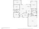 Detailed floor plan showcasing the layout with bedrooms, kitchen, and living spaces at 4911 Lazy Oaks Way, St Cloud, FL 34771