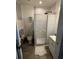 Bathroom with toilet, glass enclosed shower, and vanity at 50989 Highway 27 # 210, Davenport, FL 33897