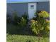Side view of home with white back door, plants, manicured yard, and siding at 50989 Highway 27 # 210, Davenport, FL 33897