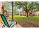 Relaxing view of a grassy backyard, perfect for outdoor enjoyment and leisure at 8534 Crystal Cove Loop, Kissimmee, FL 34747