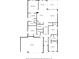 Detailed floor plan showcasing the layout of the house, including room dimensions and locations at 14419 Topaghan Way, Winter Garden, FL 34787