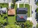 Overhead aerial view of home and neighborhood at 1449 Monte Carlo Trl, Orlando, FL 32805