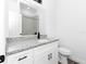 Modern bathroom with granite countertops, vanity, and stylish fixtures and finishes at 1449 Monte Carlo Trl, Orlando, FL 32805