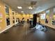 On-site gym with mirrors, fans, varied machines and equipment for a full workout at 2787 Oakwater Dr # 149, Kissimmee, FL 34747