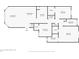 A detailed floor plan highlighting the layout of the home, showcasing the room dimensions at 3161 Britannia Blvd # A, Kissimmee, FL 34747