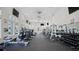 A spacious fitness center filled with weights, elliptical machines, and treadmills at 4623 Wandsworth Way, Davenport, FL 33837