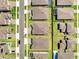 Aerial view of a neighborhood featuring orderly street design and well-maintained homes at 4717 Weatherbell Rd, Winter Garden, FL 34787