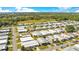 Community aerial view shows homes close to each other and the surrounding nature areas at 6462 Hollyberry Ne Ln, Winter Haven, FL 33881