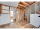 Partially renovated bathroom with plumbing and framing visible at 815 Kentucky Ave, St Cloud, FL 34769