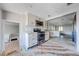 Kitchen with stainless steel appliances, and white cabinets at 815 Kentucky Ave, St Cloud, FL 34769