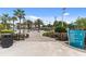 The entrance to the Oasis community pool area features a detailed map and directory of features at 8817 Cruden Bay Ct, Davenport, FL 33896