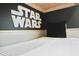 Close up of custom-built bunk beds and a Star Wars theme at 1672 Tropical Palms Cir, Kissimmee, FL 34747