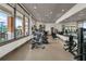 Well-equipped gym with treadmills and other exercise equipment for a convenient workout experience at 2621 Corvette Lane, Kissimmee, FL 34746