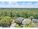 Aerial view of the property showcasing its location in a lush, green neighborhood at 2958 Sunset Vista Blvd, Kissimmee, FL 34747