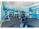 Bright gym with modern equipment and fitness amenities at 561 Las Fuentes Dr, Kissimmee, FL 34747