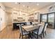 Bright, open kitchen with stainless steel appliances and a large center island with seating at 3409 Lake Diane Rd, Tavares, FL 32778
