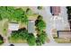 Aerial view of property with tree lined lot at 5641 Orange Ave, Intercession City, FL 33848