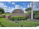 High Vista community sign designating a 55+ deed-restricted neighborhood, enhancing the welcoming entrance at 121 Fitzgerald Ln, Davenport, FL 33837