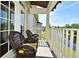 Balcony features a great view of the lake and surrounding foliage at 1230 Wright Cir # 5309, Celebration, FL 34747