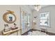 Home office featuring chic decor, french doors, and natural light at 1506 Euston Dr, Reunion, FL 34747