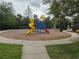 Outdoor community playground surrounded by mature trees and landscaping at 1915 Acacia Dr, Kissimmee, FL 34758