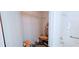 Walk-in closet located just off the bathroom, offers convenient storage space at 300 Falling Water Dr, Kissimmee, FL 34759