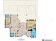Detailed floorplan showcasing the layout with spacious primary bedroom, pool, patio, living and dining rooms at 3245 Heirloom Rose Pl, Oviedo, FL 32766