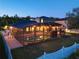 An aerial view featuring the property's screened pool and outdoor space at 3245 Heirloom Rose Pl, Oviedo, FL 32766