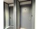 Exterior doors with painted gray trim provide a neutral, modern aesthetic at 3592 Southpointe Dr # 2, Orlando, FL 32822