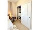 Bedroom featuring closet with built-in shelving for optimal storage at 6608 Harper Way, Harmony, FL 34773