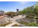 Town view from the upper floors, featuring streets lined with trees and local businesses at 675 Celebration Ave, Celebration, FL 34747